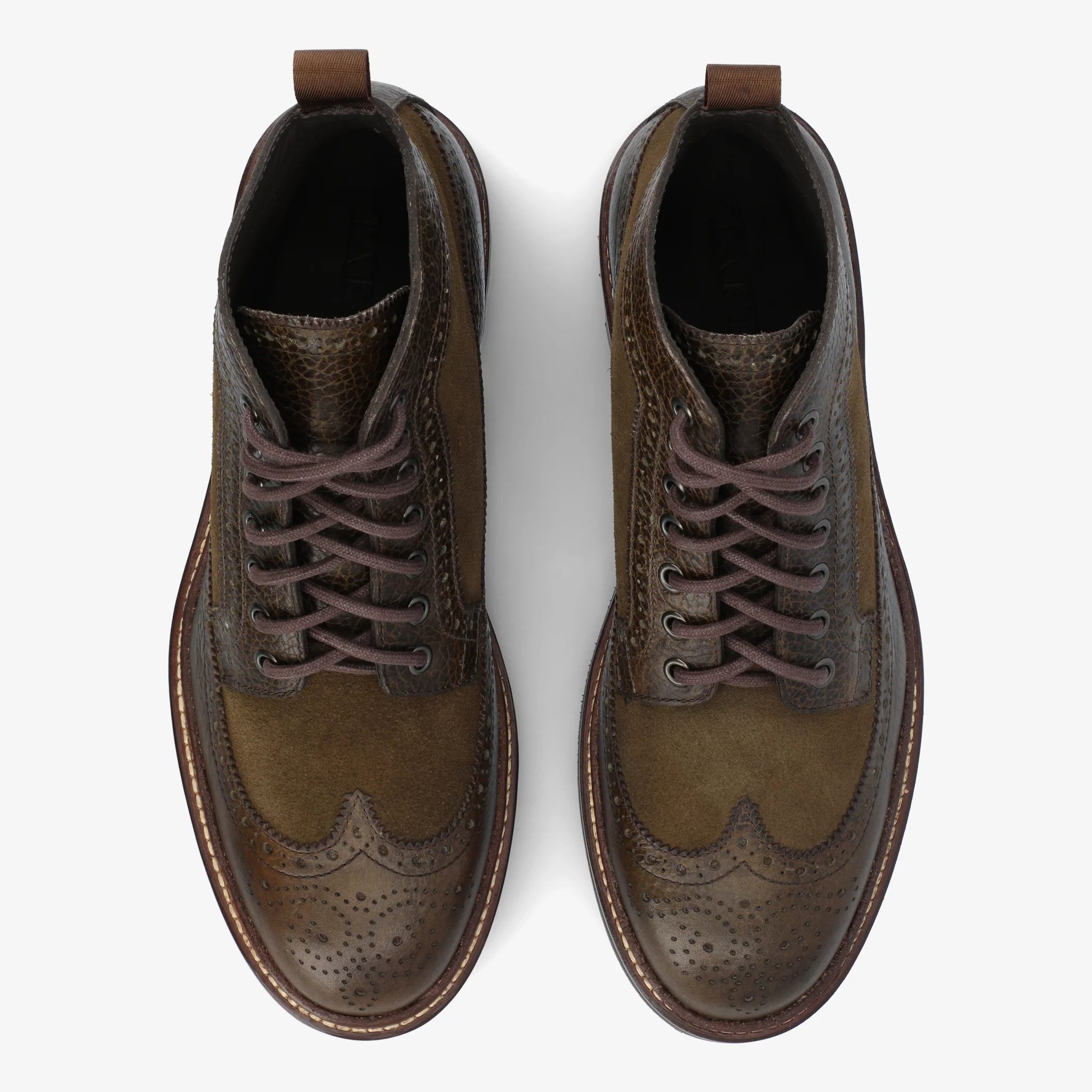 The Boston Boot in Olive - Image 3