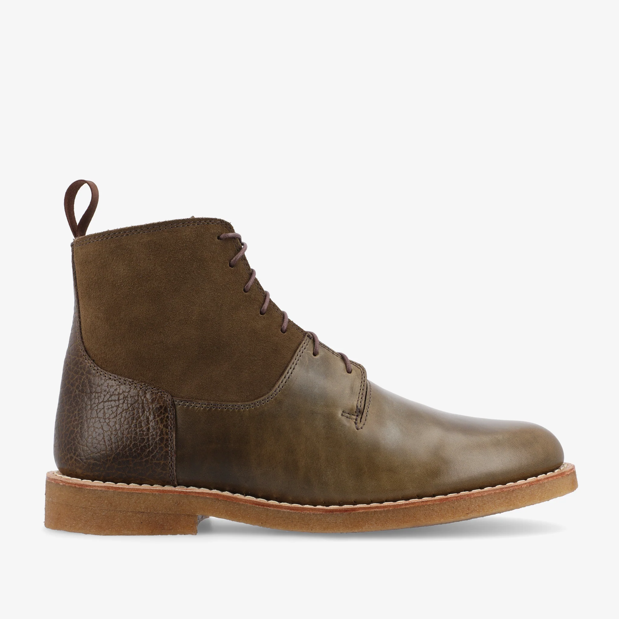 The Douglas Boot in Olive