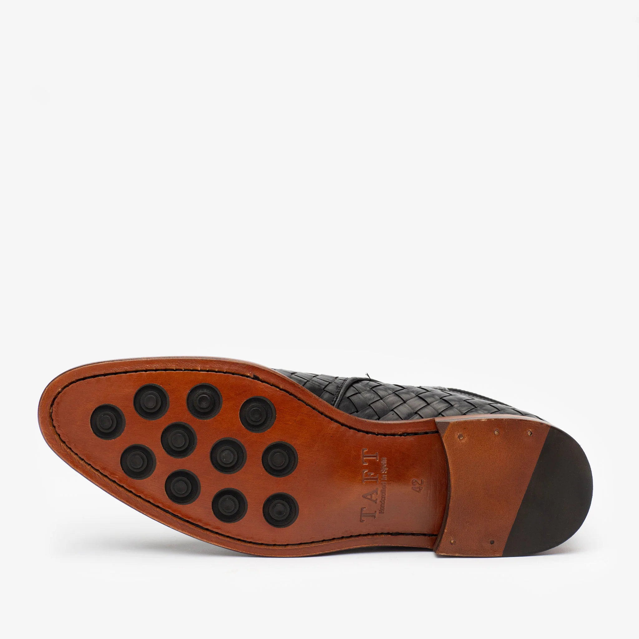 The Dylan Jodhpur Boot in Black Woven - Image 5