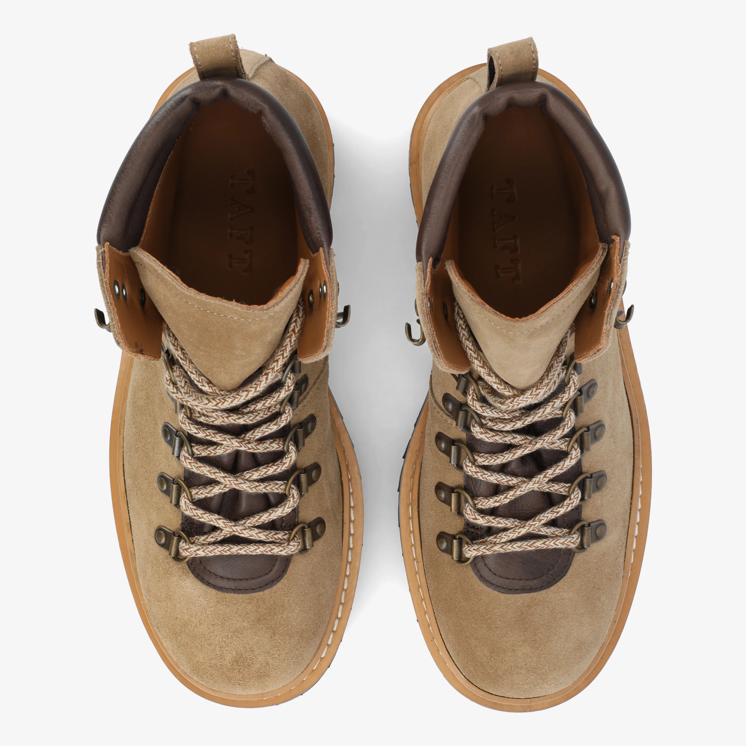 The Freya Women's Boot in Beige - Image 3