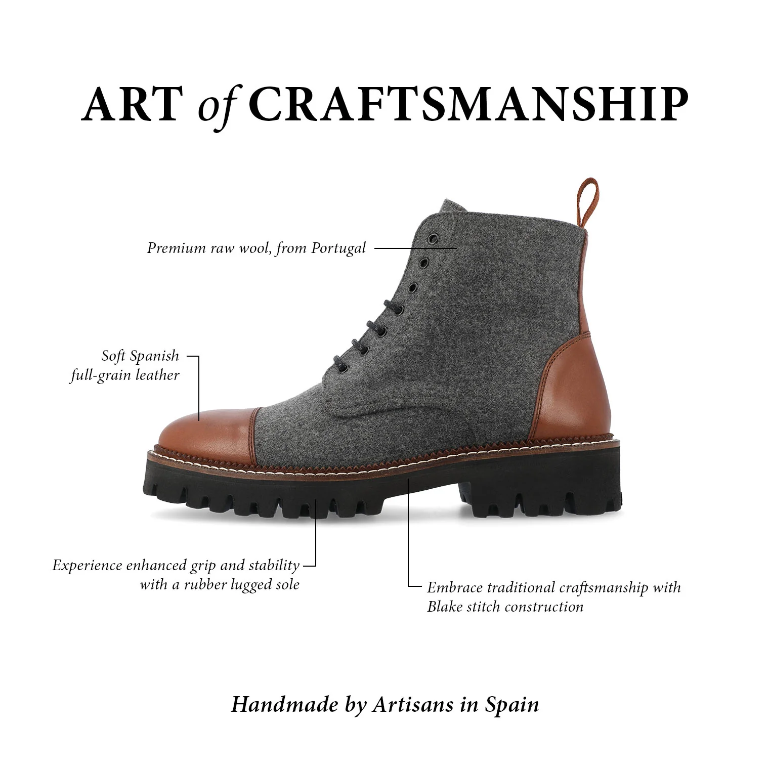 The Jill Women's Boot in Grey/Brown - Image 6