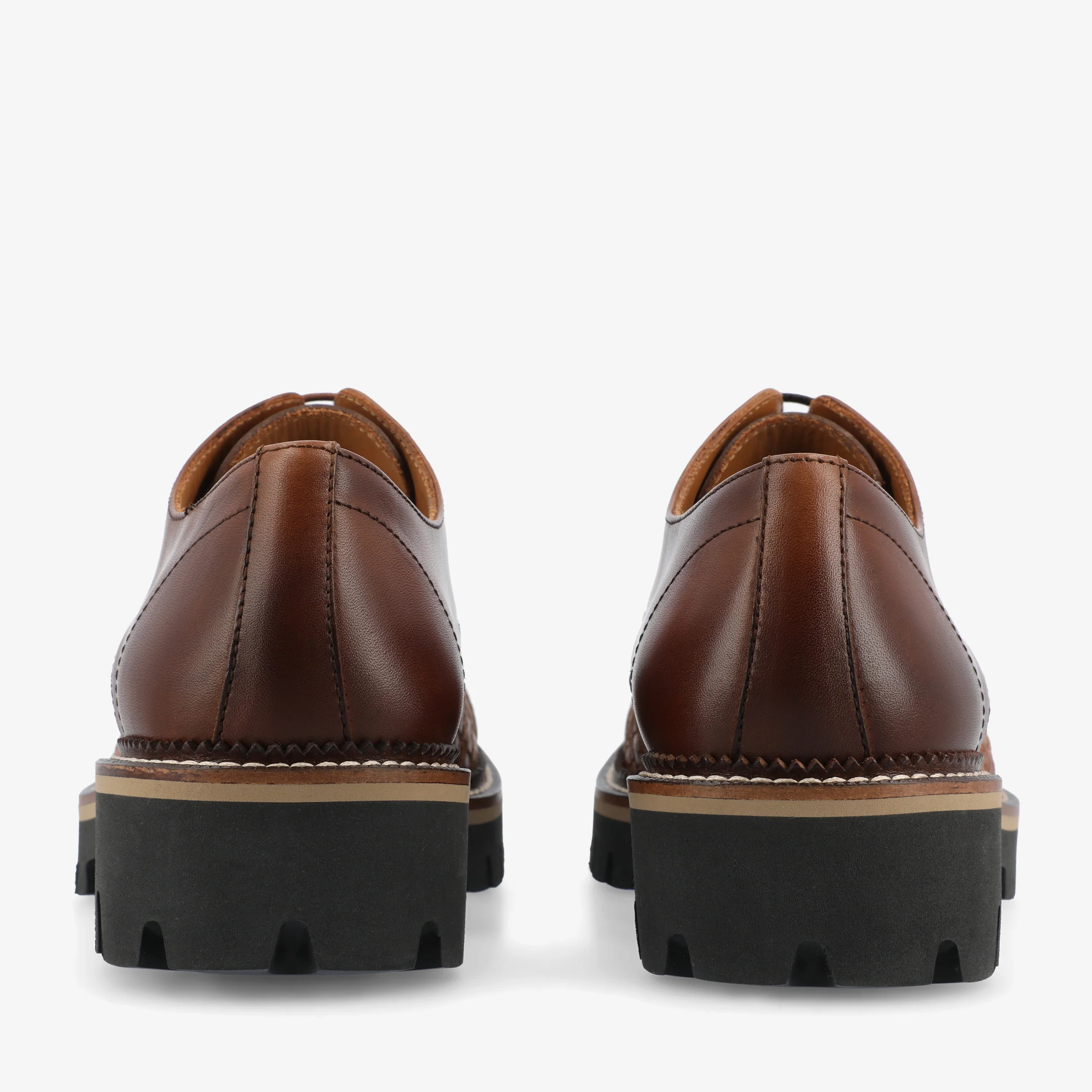 The Lucia Women's Shoe in Brown Woven - Image 4
