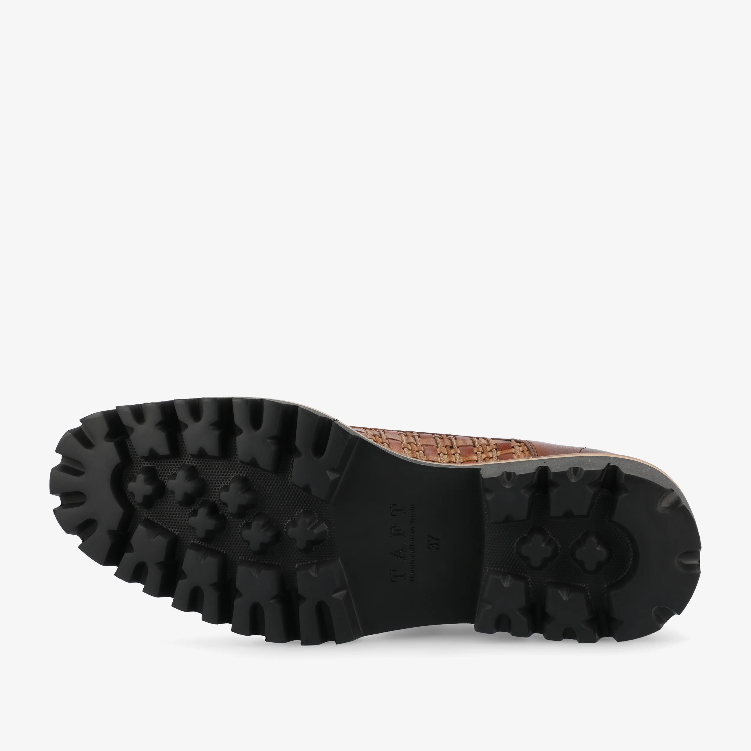 The Lucia Women's Shoe in Brown Woven - Image 5