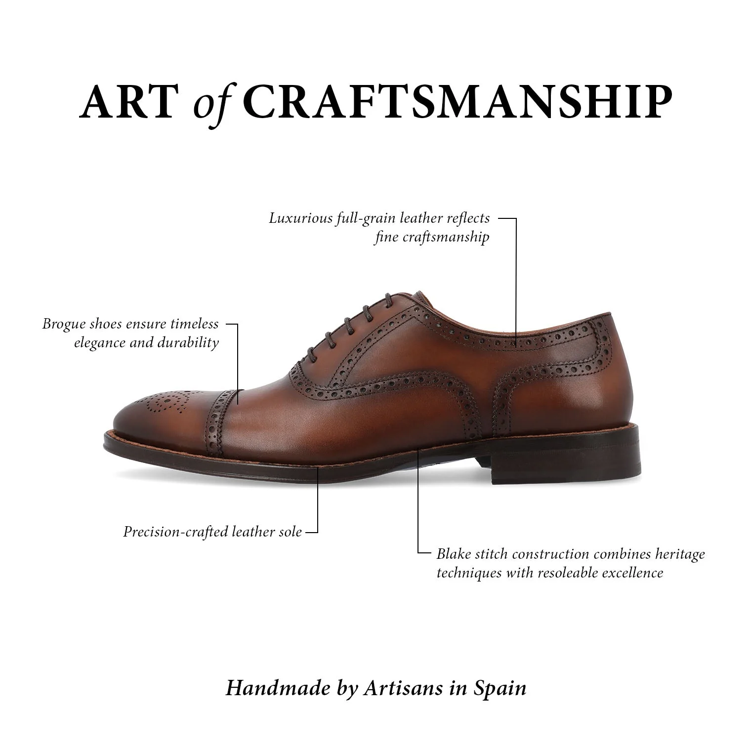 The Noah Shoe in Brown - Image 8