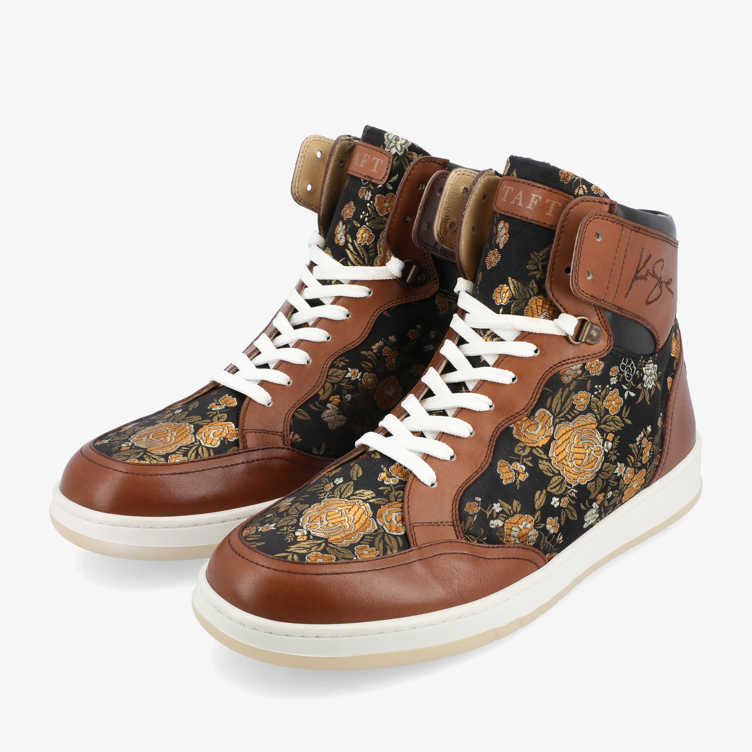 The Rapido High-top Sneaker in Eden Cognac - Image 3