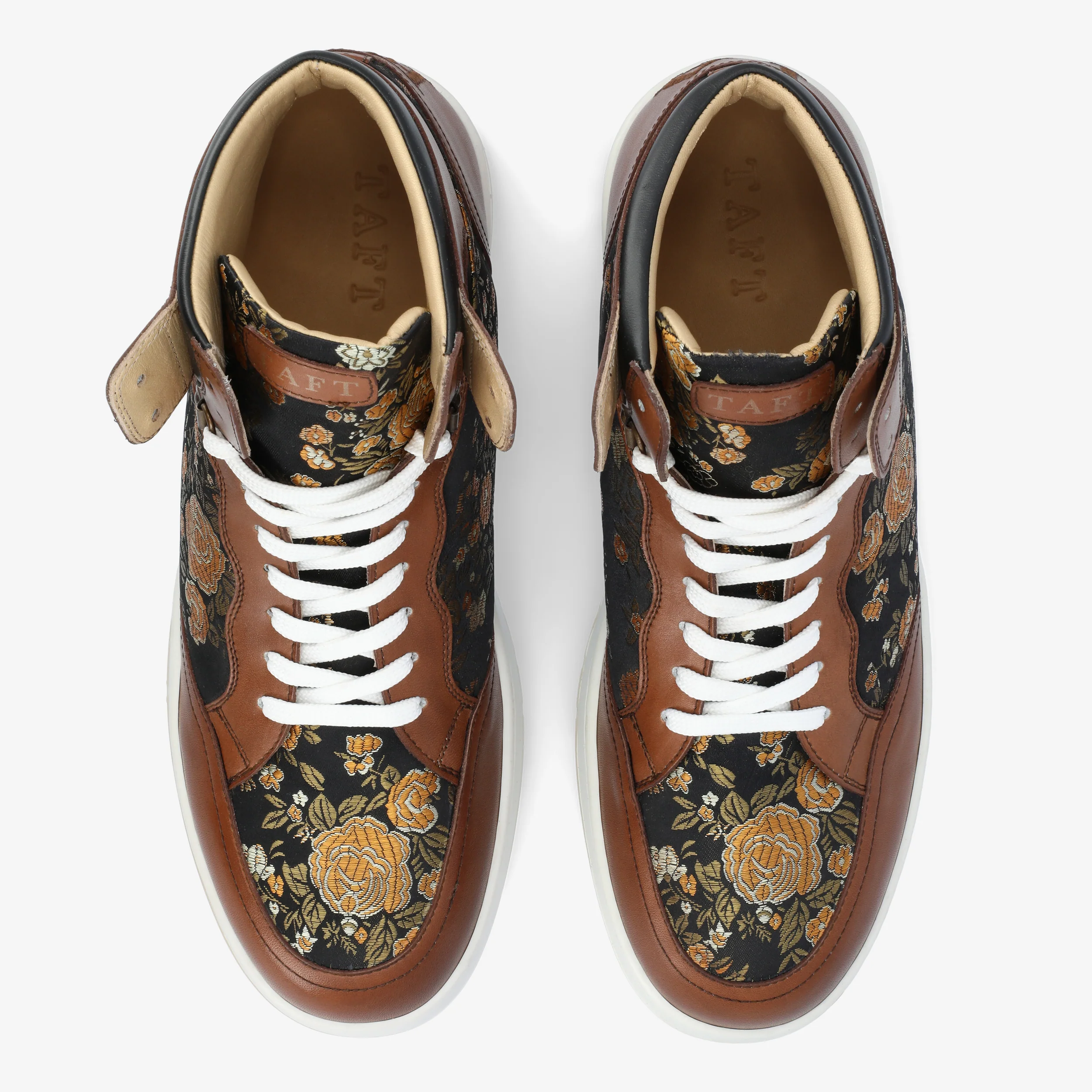 The Rapido High-top Sneaker in Eden Cognac - Image 4